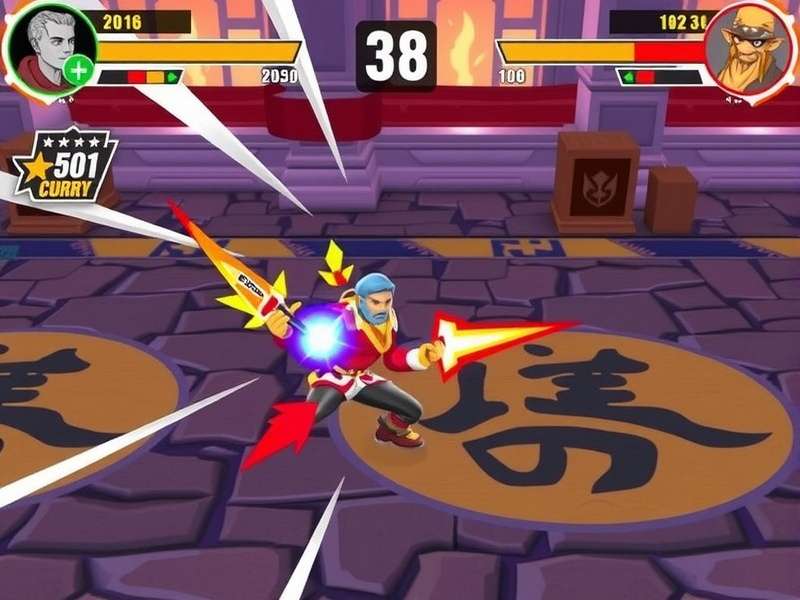 Curry Combat Kings Gameplay Screenshot